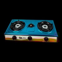 طباخ غاز • ثلاثي اللهب • مع منظم