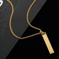 قلادة فولاذ • مقاوم للصدأ • صناعة إيطالية