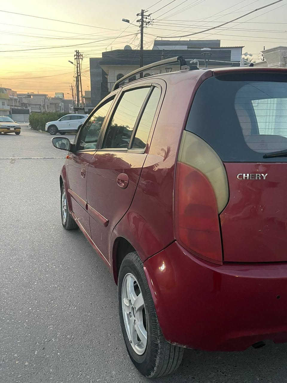 السلام عليكم
للبيع #شـيريA1

#مـوديل2013

السياره جاهزه
 كير محرك 
 تبريد/ قفل مركزي

غرفتها نظيفه

والخارج مثل مموضح بالصور 

رقم بغداد مشروع وطني
 تحويل مباشر 
#السعـر39
 
بغداد/حي الجامعه 

***********
