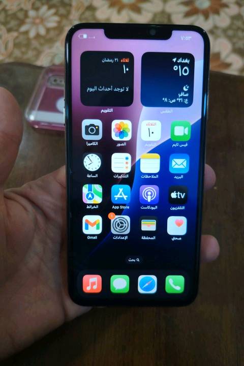 
ما هو السعر المطلوب للجهاز؟: 
75
هل يأتي الجهاز مع ملحقات مثل الشاحن أو السماعات؟: 
لا
ما هو موقعك الحالي لعرض الجهاز؟: 
بغداد
هل هناك أي مشاكل تقنية غير المذكورة في الوصف؟: 
فيس ايدي ميشتغل
هل الجهاز مفتوح على كل الشبكات؟: 
نعم مبدل شاشه