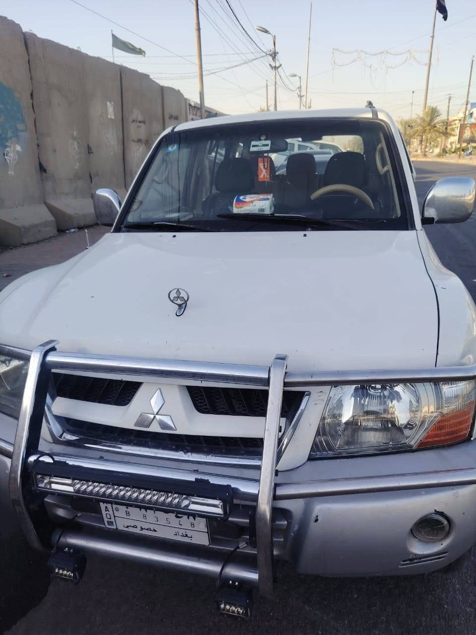 سلام عليكم
باجيرو 2007 مكفوله من الصبغ والضربة 
بدون نواقص .....
بيها منظومة غاز حكومية كاملة ⭕⭕⭕

المحرك 3000 مكفول 
كير مكفول 
تبريد 3 قطع 
شاشه
مري شفط
حساسات خلفيه 
تخم تاير جديد
رقم بغداد باسمنا 

العنوان / بغداد الرصافة 
السعر 110 وبيها مجال بسيط 

للاستفسار ‏‪***********‬‏
