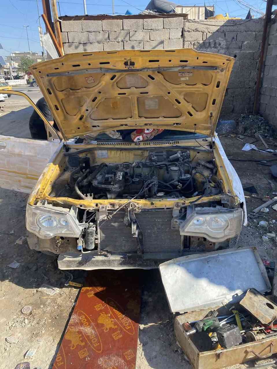 سلام عليكم تفصيخ سايبه بيجو سمند جيلي سي كي وجميع انواع السيارات اليراني والصيني العنوان شهداء البياع قرب جامع الكبيسي ***********
