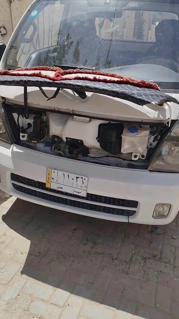 كيا حمل موديل ١٤كير. ومكينه مكفولات  تخم تاير جديد رقم شاصي واظح بيها خياسات با الدوسات السعر ٨٢وبيه مجال حق الجيه مكانه بغداد شماعيه رقم الهاتف ***********اتصل رصيد او وتساب مارد عل ماسنحر
