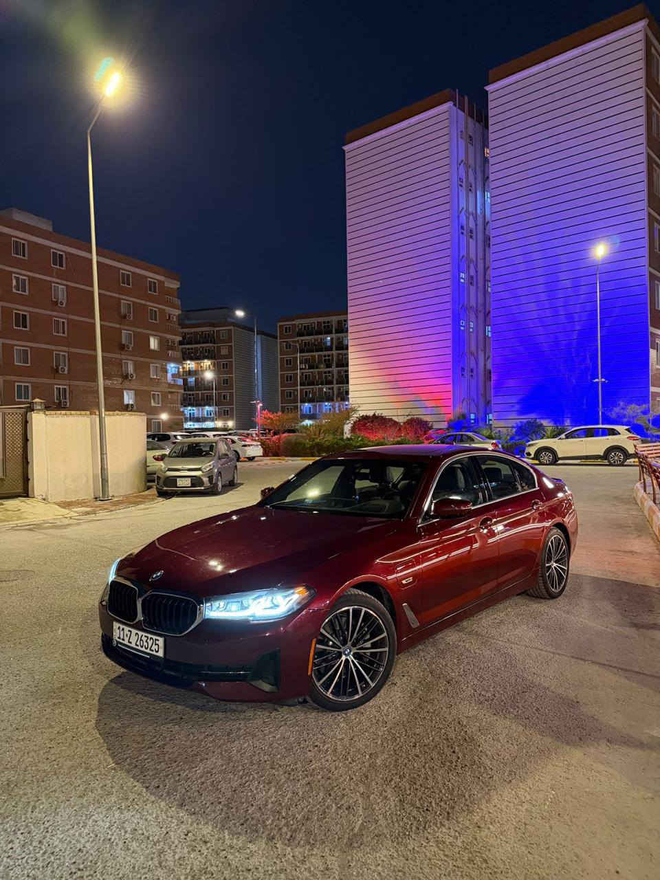 السلام عليكم بي ام حجم 530e
وارد امريكي كلين كفالة عامة مواصفتها معروفة 
السعر 350 وبيها مجال للشراي 
للاستفسار: ***********
