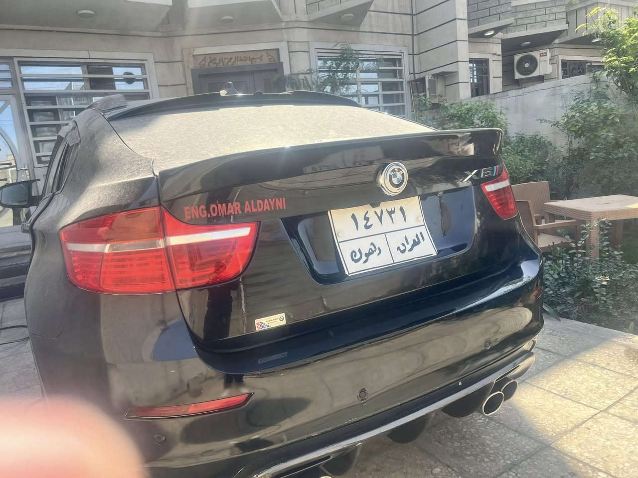 السلام عليكم اخوتي الغوالي BMW x6 2009 السيارة فول مواصفات كت ام بور بيها حتى الاكزوزات رياضية bmw اصلي كير ومكينة جدد البارحة شادهن حاوية كمبريسر تبريد جديد نفص غاز شاشة اندرويد جديدة مسجل جديد تخم سماعات بلاد جدد داخل جديد حاوية لون برتقالي شاشه خلفية سلايد داخل كاربون فايبر مري كاربون يدات البوب كاربون فايبر ماوس كرستال يدة الكير كاربون فايبر البطاين بردات باتري جديد زوج تايرات امامي جدد الخلفي نص عمر ويل 20 جديد اصلي بعد صارف عليها هواي الله شاهد مال جناي حتى الكيجات ام بور سرعتها 330 بيها محرك 50 تنفس طبيعي بدون تيربو المرغوب  داينمو وسلف وبور جديد نوزلات جدد مجاول اصليات جدد حتى فلتر الكير والدهين مال الكير همين خال سبير حتى ابدلهن بيها نواقص بسيطة كلش دبلات مال الصندوك وغاز التبريد وبوش مال الذراع والباقي كولة جديد شرحت كلشي عن السيارة حبايب الشراي يتصل وبي خير ويدلل 
سعرها من الاخير 135 ورقة قفل قفل مكاني بغداد حي الحامعة
***********
