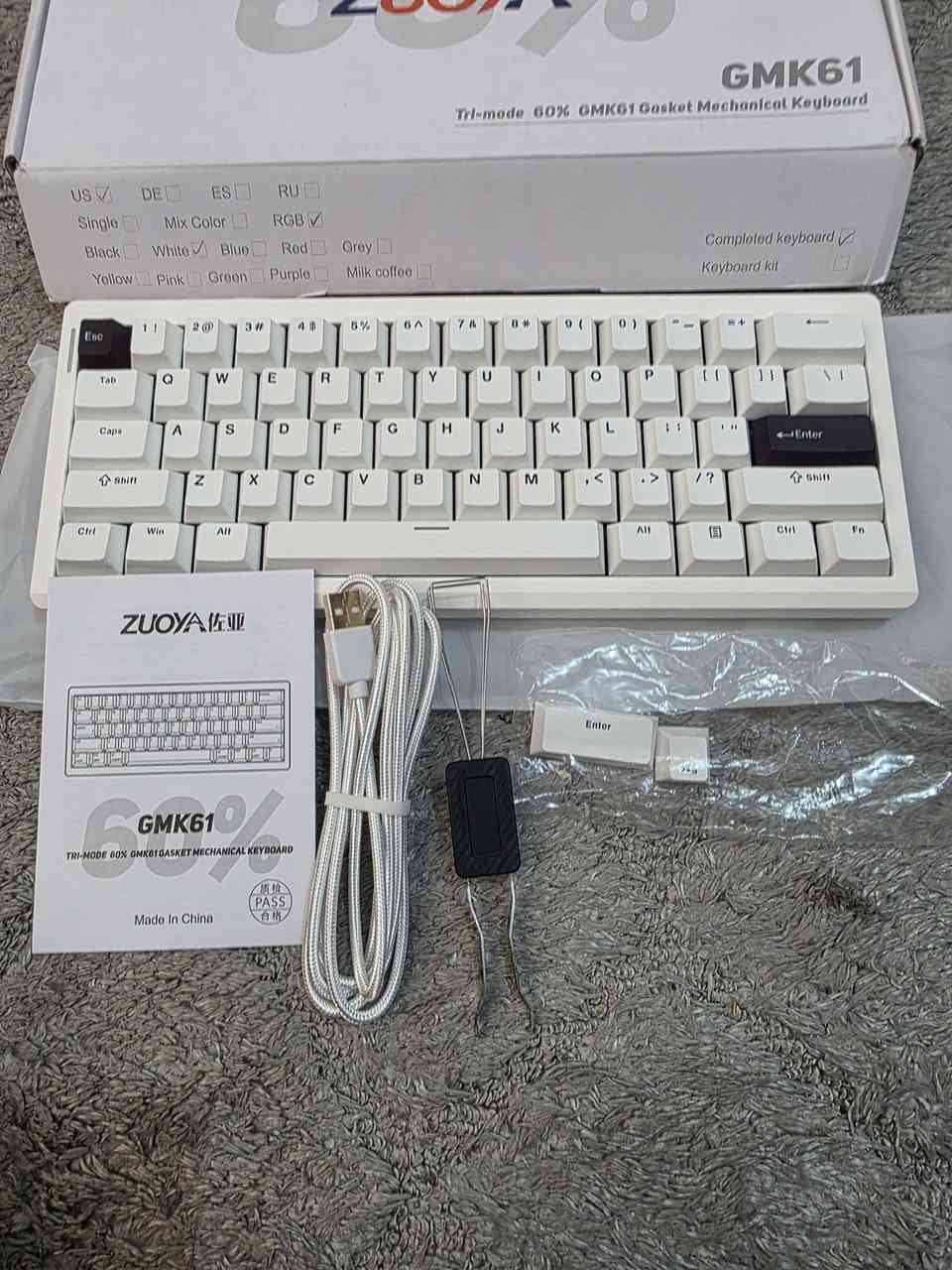 كيبورد ZUOYA GMK61 شحن تاب سيRGB
ثلاث انظمه للربط بلوتوث ،،واير،،  فلاش يواسبي
سعره 35 الف 
توصيل موجود


**إذا كنت صاحب هذا الإعلان وتريد حذفه لأي سبب، رجاءا أرسل رسالة إلى الدعم الفني**