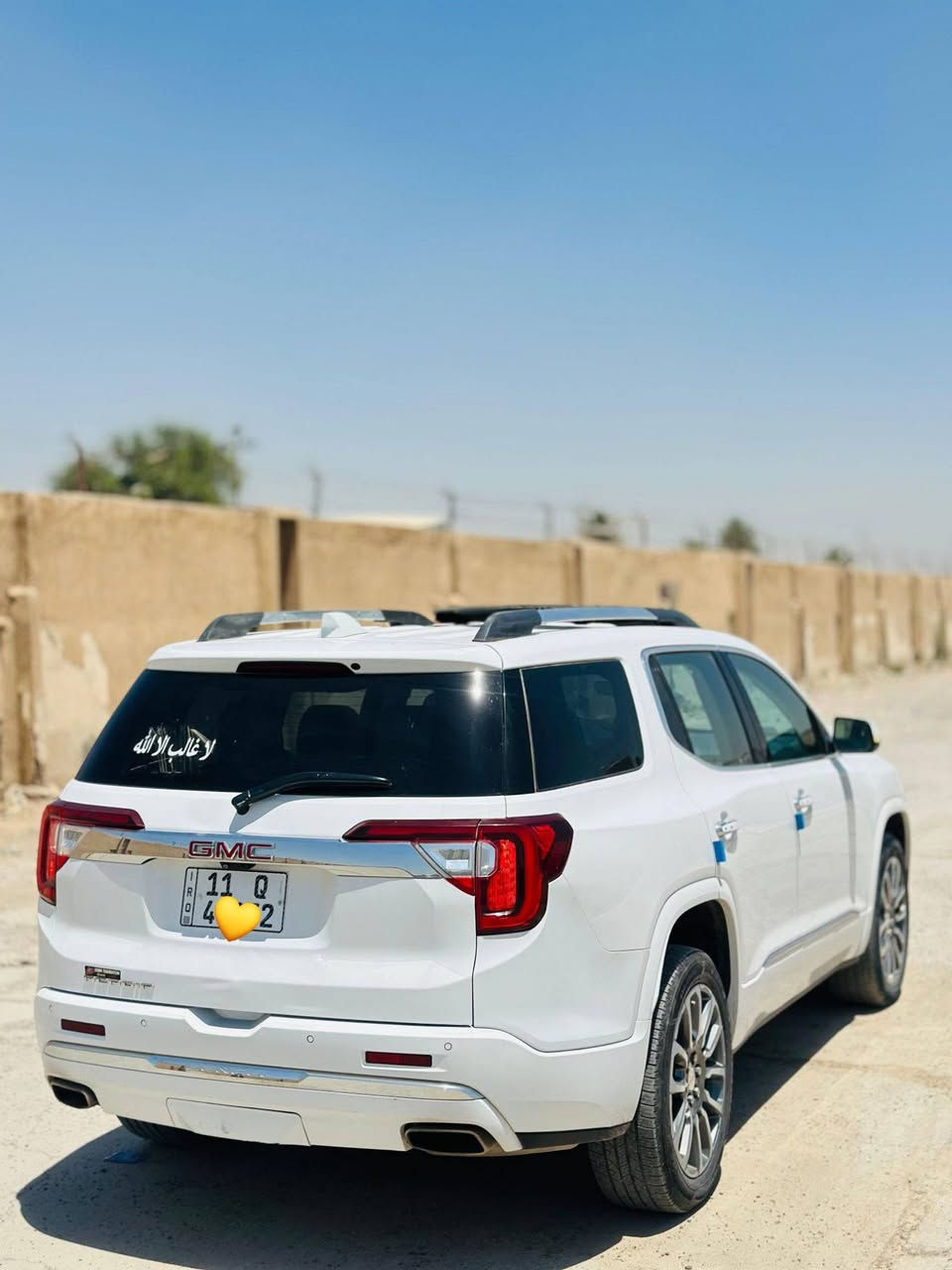 GMC اكاديا دنلي
(2021) فول موصفات تبديل بنيد فقط 
دخول جديد (كتاب ضباط بسمي ) رقم بغداد 
(6سلندر 7راكب) داخل ابيض ملكي كشن منفصل VIP 
دبل قتحه 7كامرات كامره،بل مرايه سعر (230) وبي مجال 
(***********) سيد احمد 
بغداد الزعفرانيه
