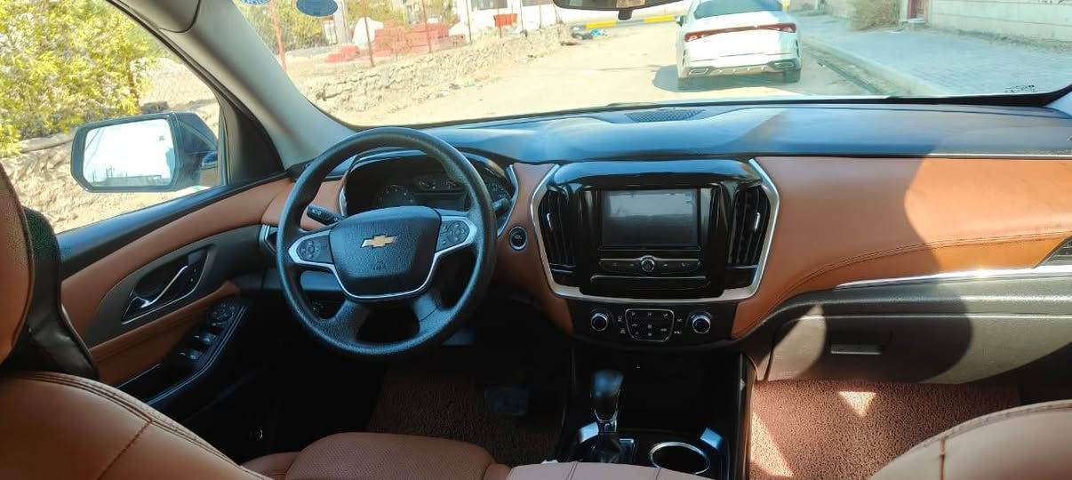 شوفروليت ترافرس موديل 2021 وارد أمريكي..حادث باب السايق والخلفي صبغ فقط بدون تبديل بچم كبس والباقي مكفول محرك 6 سلندر 3800 گير 9 نمرة تبريد ثلاث قطع فور ويل سبعة راكب تحكم ستيرن فول ماشية 77 الف رقم اربيل باسمي. مانع انزلاق وانحدار..نظام التوقف الذاتي...كاميرا..كشنات جلد.نظام ABS .نظام ملاحة GPS وبعد عدة مواصفات..
*********** واتساب 
***********
