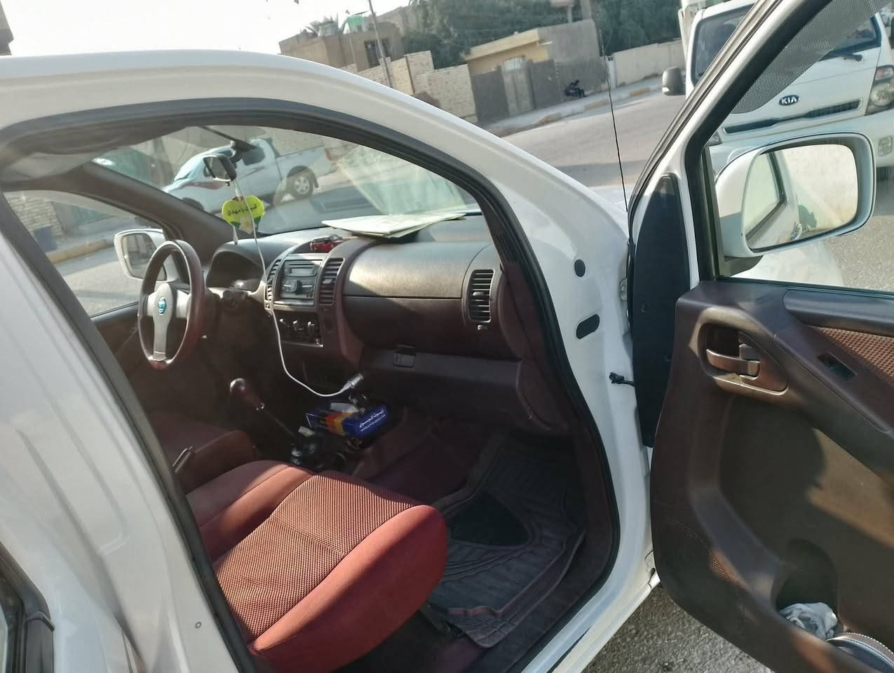 سلام عليكم
نيفارا موديل 2009 
رقم سليمانية دولي موجوده بكربلاء 
گير عادي 7نمر
محرك نشاط جيد
حداديه جيده 
اطارات جيده اخو الجديد 
السونار مرفق مع الصور 
تحويل بأسمك
تبريد تدفئه شغال
السعر ٩٠$
اتصال فقط 
***********
***********
