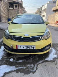 كيا ريو مديل 2013 وارد خليجي مكينه 1600 دوش مكينه جديده  كير جديده تبر...