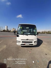 كوستر تويوتا للبيع 2017 دخول جديد  ماشيه 347  فحص وهزه ورقم  تسجل جديد...