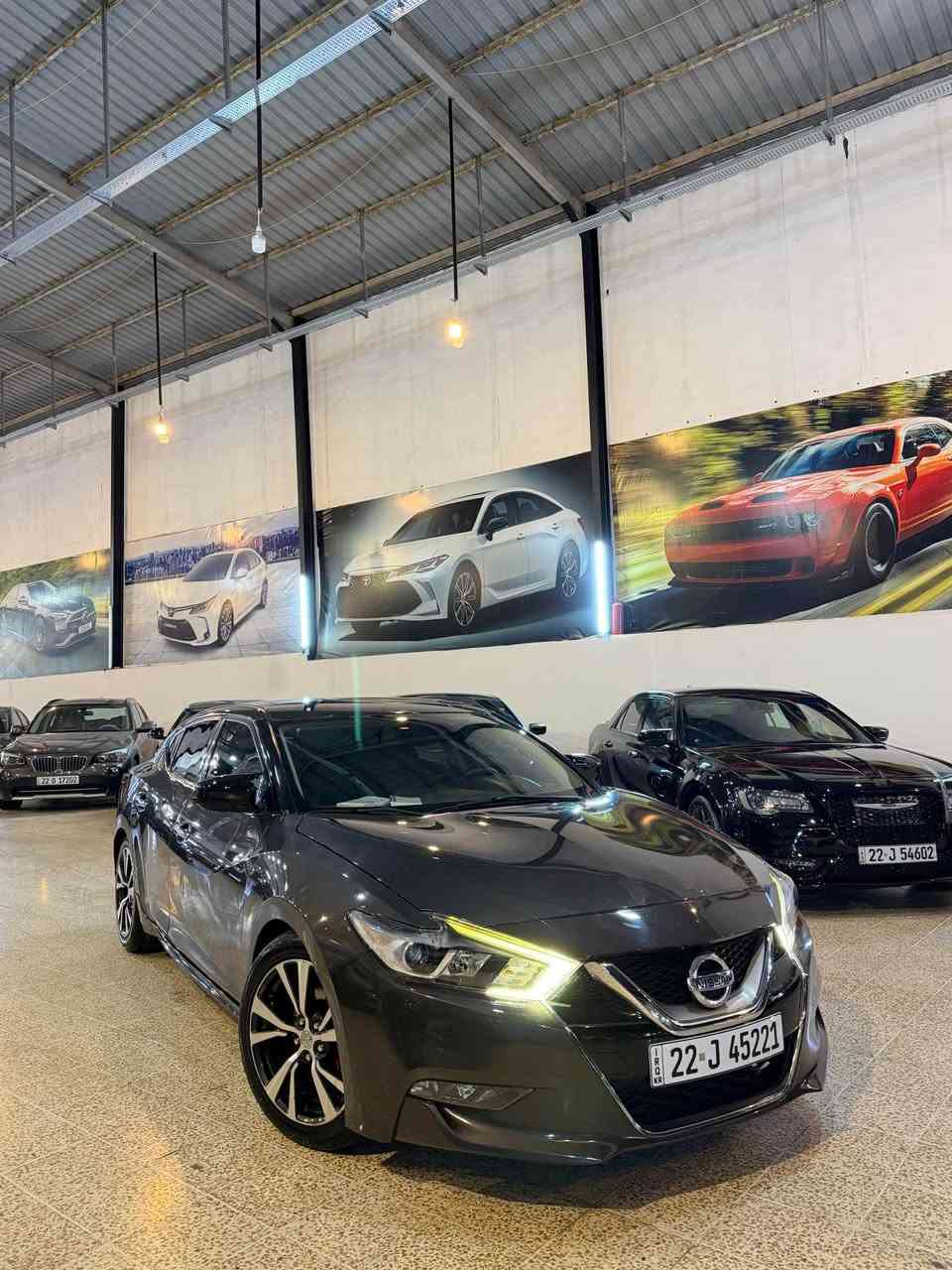 نيسان ماكزيما 2016 
مواصفات S
شاشه كبير 
لايتاد ليد
شاشه كبير كاميره 
تشغيل عن بعد
سياره جاملخ باب سبخ بدون داخل بجم وخلفي كپس
سياره حيل جديده گير محرك بشرت 
0750 082 95 31 
0750 441 28 31 
حندي واتساپ أربيل, العراق
