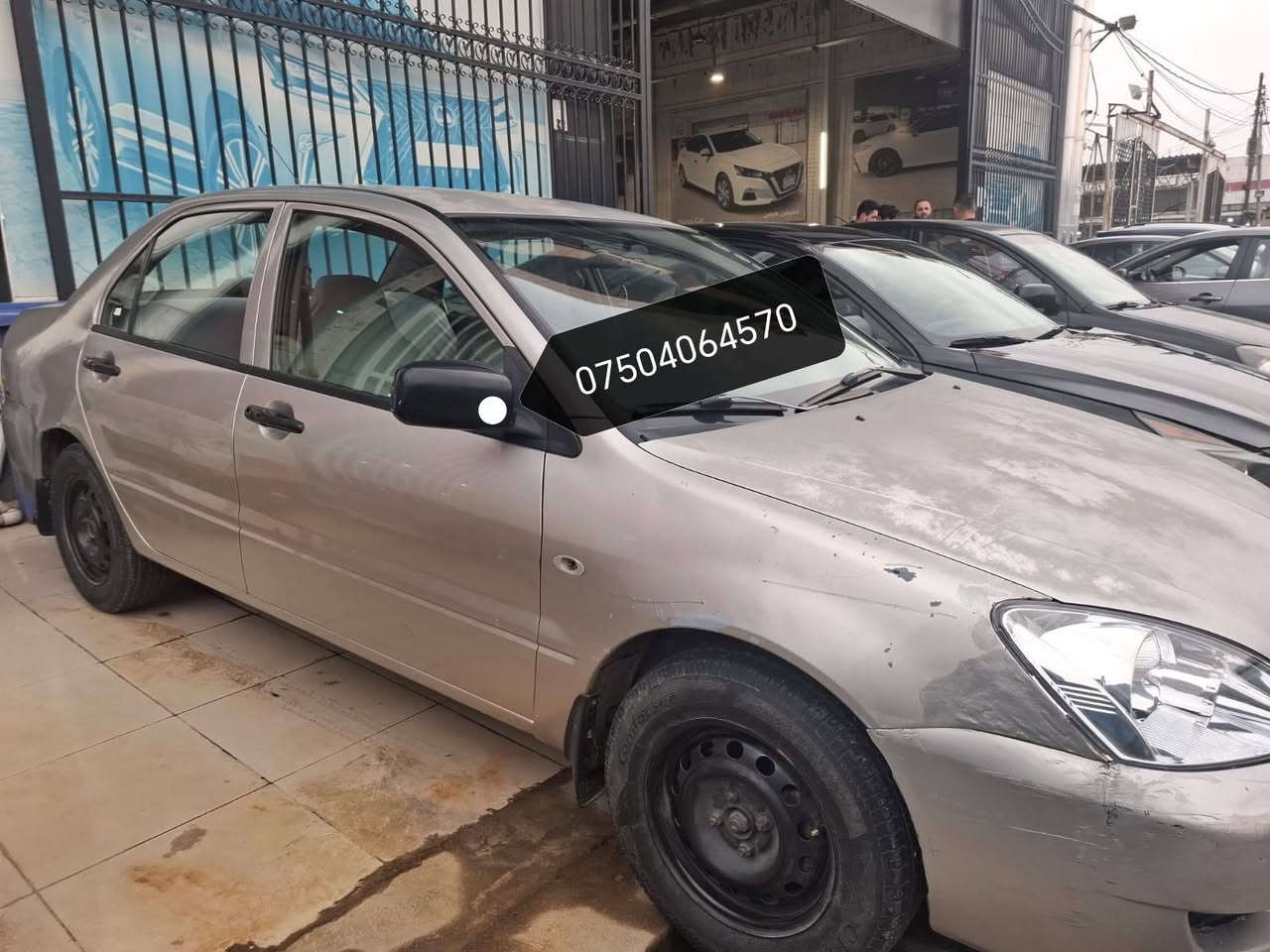 لانسر ٢٠٠٧
***********
سيارة بدون صبغ بدون حادث
تبريد المكيف كل شي بشرط
محرك صغير
سنوية ب اسمي جديد
سعر نهائي ٦٥
مكان اربيل
