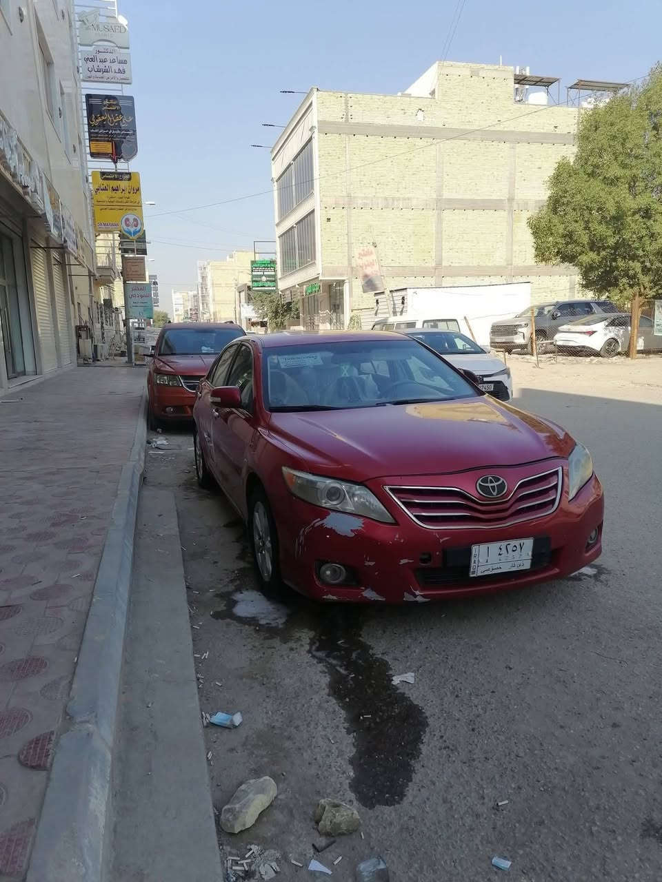 السلام عليك
#للبيع او مراوس   كامري ٢٠٠٩ امريكي
#محرك سته سلندر
#تخم تاير
#رقم ذي قار
#ضربتها الجاملغ الايمن فقط صبغ بدون تبدل
#دواخل سياره جديده
#سنويه ل٢٨
#تخم نوزلات +بلكات + باتري + دينمو كله جديد
سياره معوزها شيء
#-تحكمات سترين اشاير بالمري 
#تبريد تدفئه خير من الله 
#مثبت سرعه
#السعر ٨٨.وبيها مجال


**إذا كنت صاحب هذا الإعلان وتريد حذفه لأي سبب، رجاءا أرسل رسالة إلى الدعم الفني**