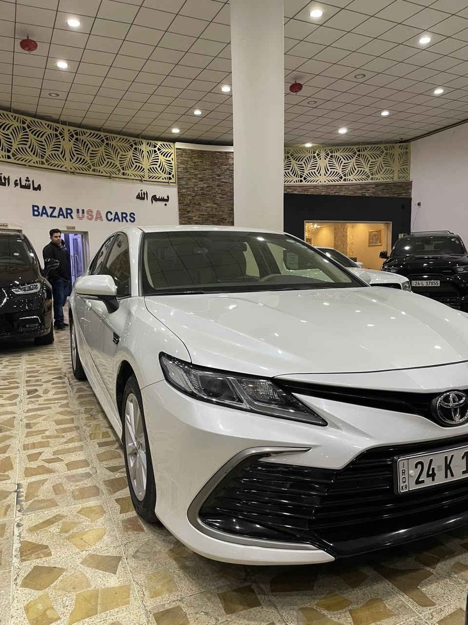 كامري
موديل ٢٠٢٤
شركه SAS 
كلين تايتل
بصمه
كوشن كهربائي 
بريك كهربائي 
٧٠كم ريفه جويه
رقم تله فون/***********
