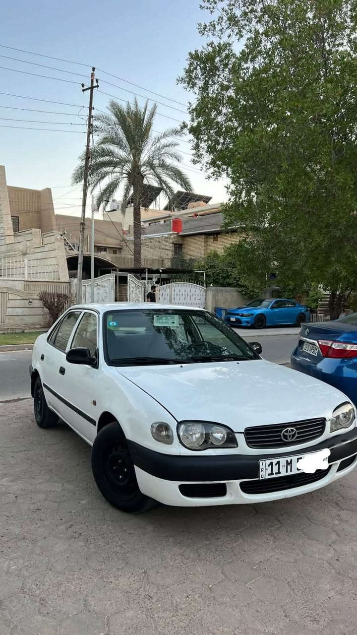 السلام عليكم عندي 

كورلا موديل 1999 لون ابيض وارد خليجي 

رقم بغداد انكليزي بأسمي  كير اوتوماتيك 

تبريد شغال ، تدفئه شغاله 

مصبوغة حزام للجماليه

محرك كير حداديه كله جاهزة 

سيارة بلواقع احلى من الصور بهواي 

السعر ب 59 ورقه 

مكان السياره  : بغداد /  حي الجامعة

رقمي ***********  وبي واتساب .
