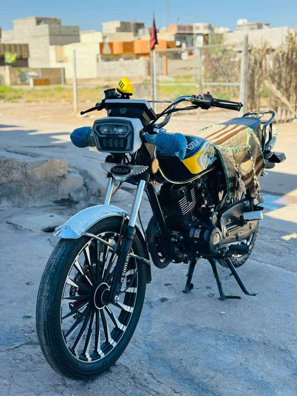 دراجه للبيع موديل 2025 دراجه نظيف و مكفوله كفاله عامه لون مميز اسود 🖤مكاني ديالى خالص قرب فلكت مصطفى جواجد سعر دراجه 775 و بيهه مجال رقمي للسفسار (***********)🌹
