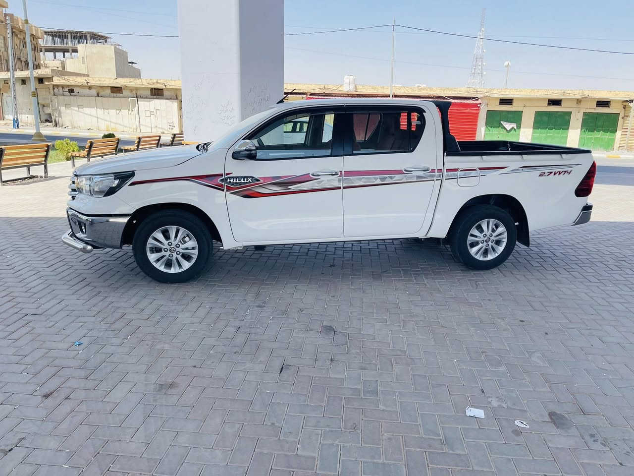 السعر285 وبي مجال قليل
للبيع هايلوكس موديل 2023
ماشية حاليًا 80 الف
فول مواصفات للاخير 
1_بصمة بوب وتشغيل
2_مري شفط
3_ كشنات تبريد
4_تحكم ستيرن جهتين
5_كامرة 
6_شاشة تدعم نضام اندرويد اوتو. وابل كار بلي 
7_  محرك 2700 
8_شاحن وايرلس 
9_مثبت سرعة 
10_دبل ايرباك 
11_ نظام ABS
12_مانع انزلاق
13_تبريد ثلج
14_جكات بنيد 
15_كامره وحساسات خلفي
17-السيارة كفالة عامة من تعديل وتبديل
18-رقم اربيل  تحويل ثاني يوم 
رقم *********** _ ***********
عنوان السيارة /تكريت الزهور
الي ما يعجبه السعر لا يكسر بحلال العالم وكلشي اكو بالسوك@
