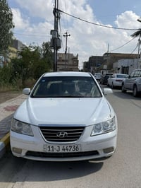 سياره سوناتا 2009 خليجي كير ومحرك وتبريد مكفولات سنويه بسمي رقم بغداد ...