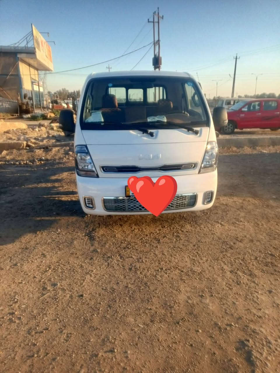 كيا حمل 2700
موديل 2026 زيرو  دوشمه جديده
كفالة عامه من كلشي تحوين ثانيوم رقم بغداد 
مكان اليوسفيه *********** واتساب خاص
