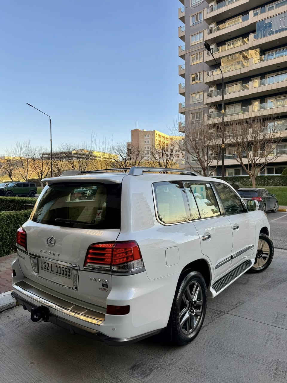 Lexsus _LX570_ 2015 _ 80,000km🪬

اللَّهُمَّ صَلِّ عَلَى مُحَمَّدٍ وَعَلَى آل مُحَمَّدٍ

ليگزيز  موديل ٢٠١٥ (LX570)
سياره مواصفات (بريمي اصلي)
سياره ماشيه (80,000) كيلو
سياره مكفوله كفاله عامه كلشي
بدون صبغ + بدون بارد + بدون حالوب
بدون + شخوت ماشاالله سياره جديد 

🧩سياره حتا غراضات موجود 
(هيدفونات + عرضيات + كل  موجود
داخل _ بيجي + ماشيه (٨٠) + موصفات بريمي + محرك 8 سلندر +

🎲مواصفات سياره
بصمه + النزيلاق + شغال + كشن جلد 
كشنات تدفيه + كاميرات + ثلاجه + زينون
باب وراء شفط +نظام ايكو + سبورت +

🪬محرك و گير كل بشرت
ما مفتوح بشرت 
سياره حيل جديد نظيفه كلشي عاي بلادي 
سياره مابيها دينار مصرف 

🧿نظافه ١٠٠٪ كامل سيرفس بدون نقص و بدون مصرف سياره اي نقص مابيها
4 أيطارات جديدة تحتها
تاير وويل بيلادي شريكه
حتا تاير (دنلوپ) أصليه
نفسي

📍نفسي يوم /تحويل وكاله حاظر
مكان / داخل سليمانيه
سعر/475$ ورقه 
م/ ***********📲
