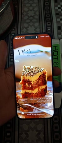 موبايل انفنكس هوت 60برو بلس جديد ماصار شي من اخذته ذاكره 256رام16 كامي...