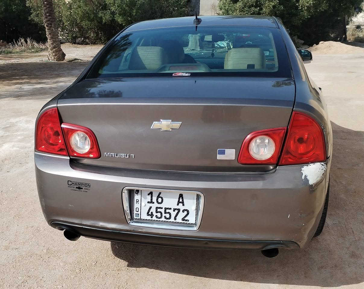 ماليبو موديل ٢٠١١ خليجي سياره جاهزه بيه قطعتين صبغ فقط ترهم مراوس للاستفسار الاتصال ***********
