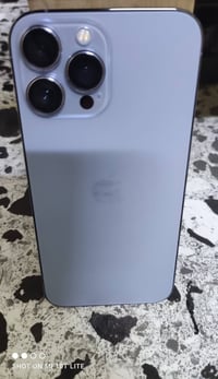 ايفون 13 بروماكس لون بحري ذاكره 512 جهاز نظيف شخط مابي بطاريه 86 ومحدث...