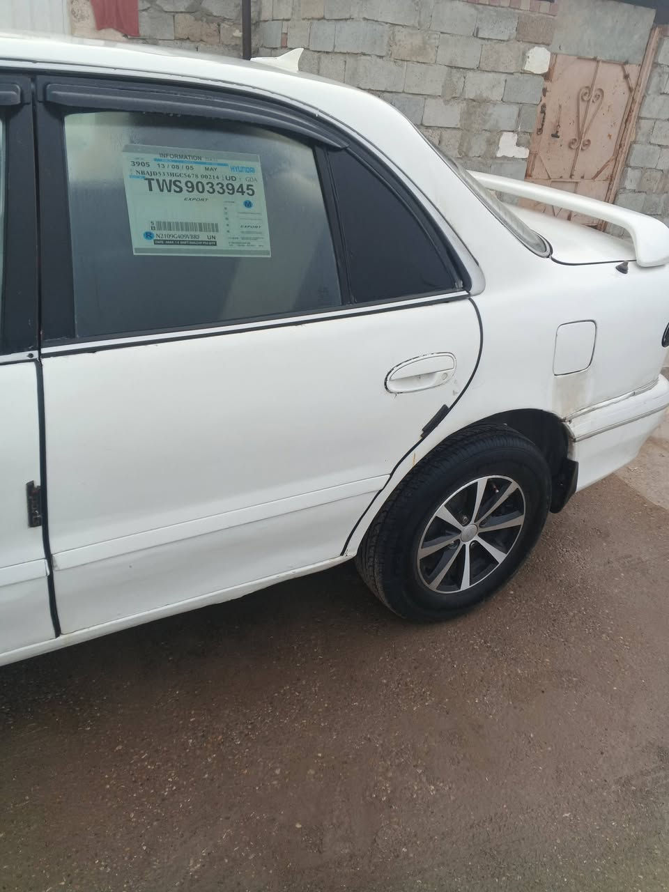 السلام عليكم ورحمه الله وبركاته
سوناتا تو للبيع كير ومكينه مكفولات تخم تاير صدر نضيف كير اوتوماتيك موديل 1995 العنوان ديالى بعقوبة التحرير قرب جامع النفال رقم التليفون ***********
