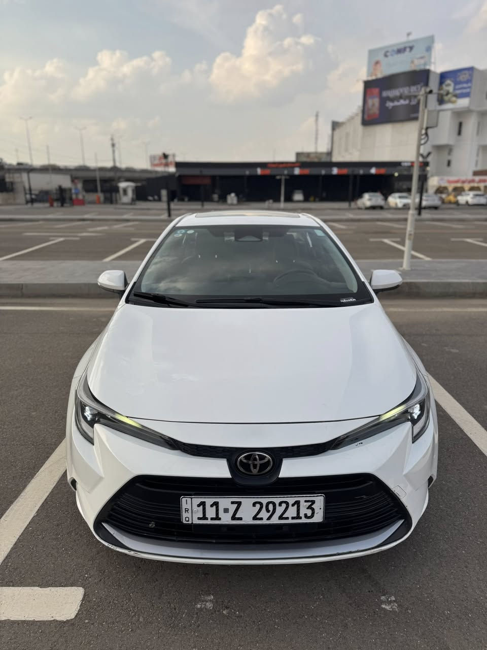 السلام عليكم كورلا هايبرد شكل الامريكي مكفوله ماشيه 43 km مكاني بغداد الشعب رقمي ***********
