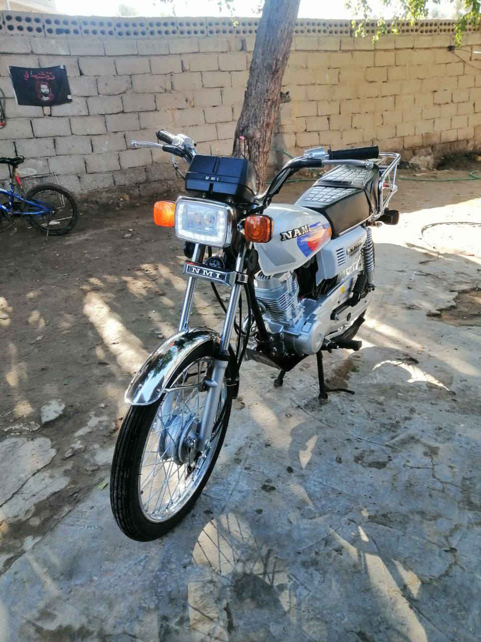 السلام عليكم دراجه نامه شلامجه لل بيع موديل (25)بشهر (11)تعمير شاصي 15اراشاا اوراق اصولي
سعر (مليون و350الف) وبيه مجال  
مكاني قضاء السدير
 اتصل(***********)
