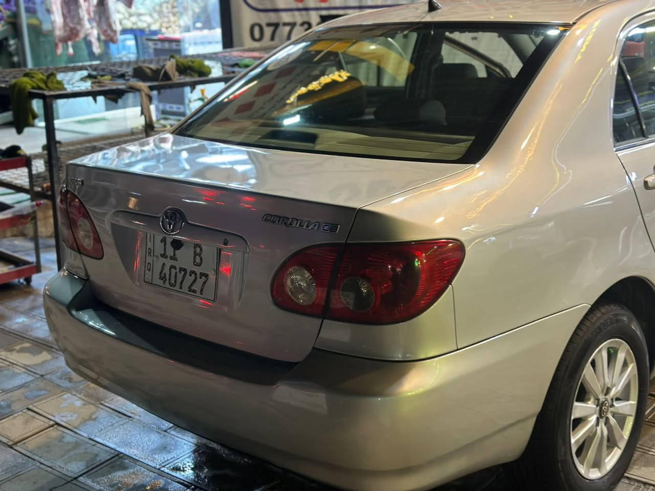 يالله سلام عليكم كورلا وارد أميريكي مصبوغه عام بسبب الجراد بيها حادث دعاميه السياره جاهزه من الدعاميه للدعاميه مكانها بغداد السعر المطلوب 90 
وهذا رقمي ***********
