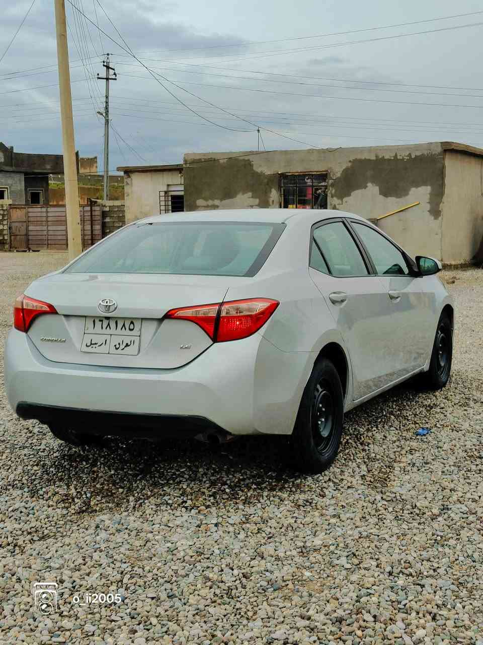 السلام عليكم  

كورلا2019 Le
ضررها 5قطع صبغ بجم كبس 
رقم اربيل سنوية 27 شرط التحويل 
كير محرك شرط رادار مثبت سرعه حجر كلو موجود وشغال
صدر تايرات كلو جديد
ماتصرف عليها الف دينار
ماشية 120ميل
سعرها 115 بيها مجال
مكان السيارة الحويجة الحلوات
***********
***********
بدون مراوس ودين نقدآ فقط
