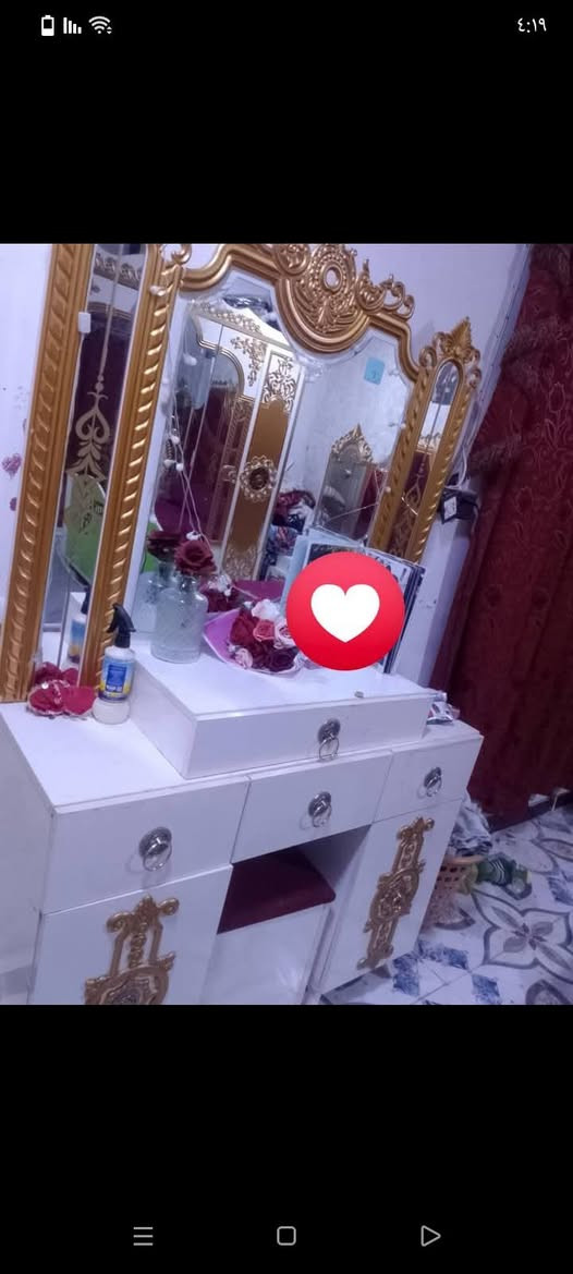 غرفه تركية للبيع 7قطع غرفه نضيفة زلغ ما بيها بس المرايا شوي بيها كسر الغرفه كلها نضيفه سعرها 800وبيها مجال قليل الشراي يراسل خاص مكان ناصرية مركز


**إذا كنت صاحب هذا الإعلان وتريد حذفه لأي سبب، رجاءا أرسل رسالة إلى الدعم الفني**