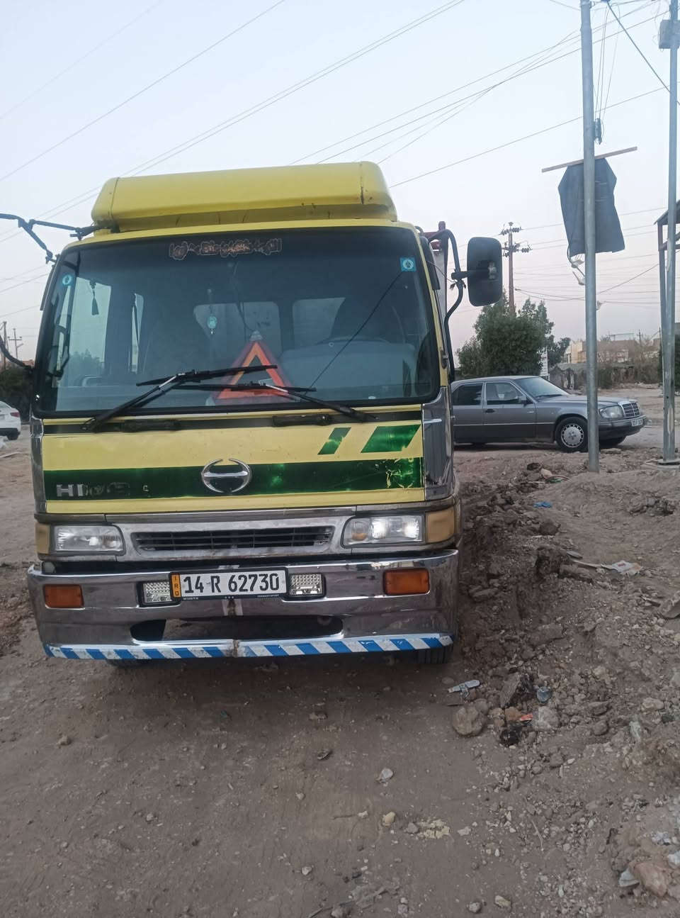 السلام عليكم  هينو انكر للبيع رقم بصره مكاني بابل ***********سعر 165
