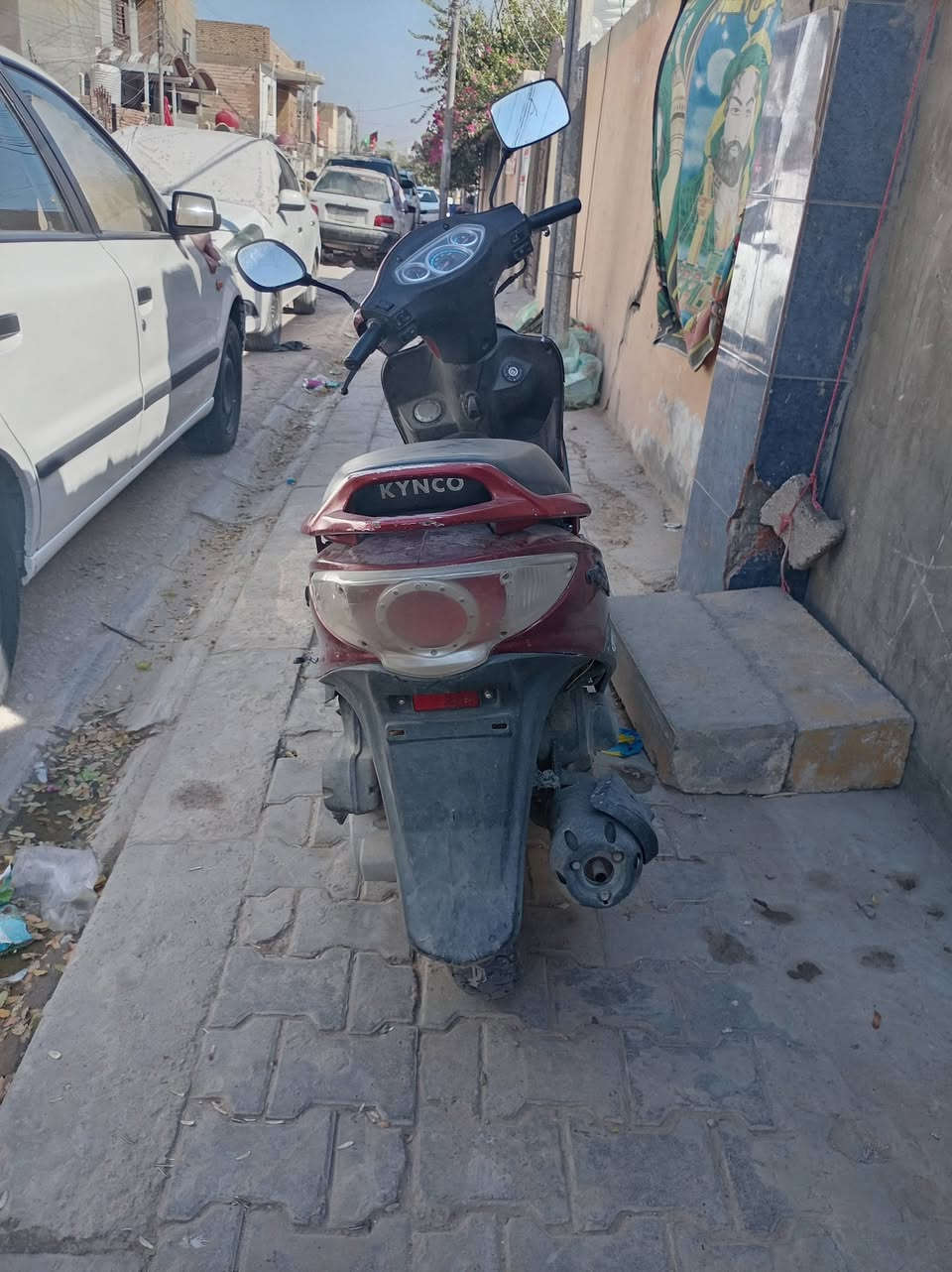 سلام عليكم اخوان دراجة للبيع جاهزة نكرة سلف كابريتة وليس نوزل سعرها ٤٥٠ الي يريدها يتصل ماعندي نت *********** اشتريتها من واحد من النجف محرك استندر صاحبها صادق في كلامة
