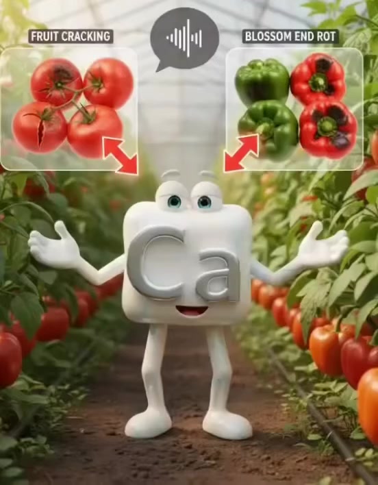 “تعاني من ضعف بالنبات؟
أوراق صفره؟ ثمار تتشقق أو تتساقط؟

الحل بسيط 👇
منشّط الكالسيوم الأقوى لزيادة صلابة النبات وتحسين جودة الثمار 🍅🌿

يساعد على:
✔️ تقوية الجذور
✔️ تقليل التساقط
✔️ تحسين حجم ولمعان الثمار

مناسب لكل المحاصيل: خضروات، أشجار، وحتى البيوت البلاستيكية 🌱

لا تضيع موسمك!
خلّي محصولك أقوى وأفضل مع منشّط الكالسيوم 💪

📍 متوفر الآن في مكتب نبع الحياة الزراعي
📞 للحجز والاستفسار تواصل ويانا”
***********
