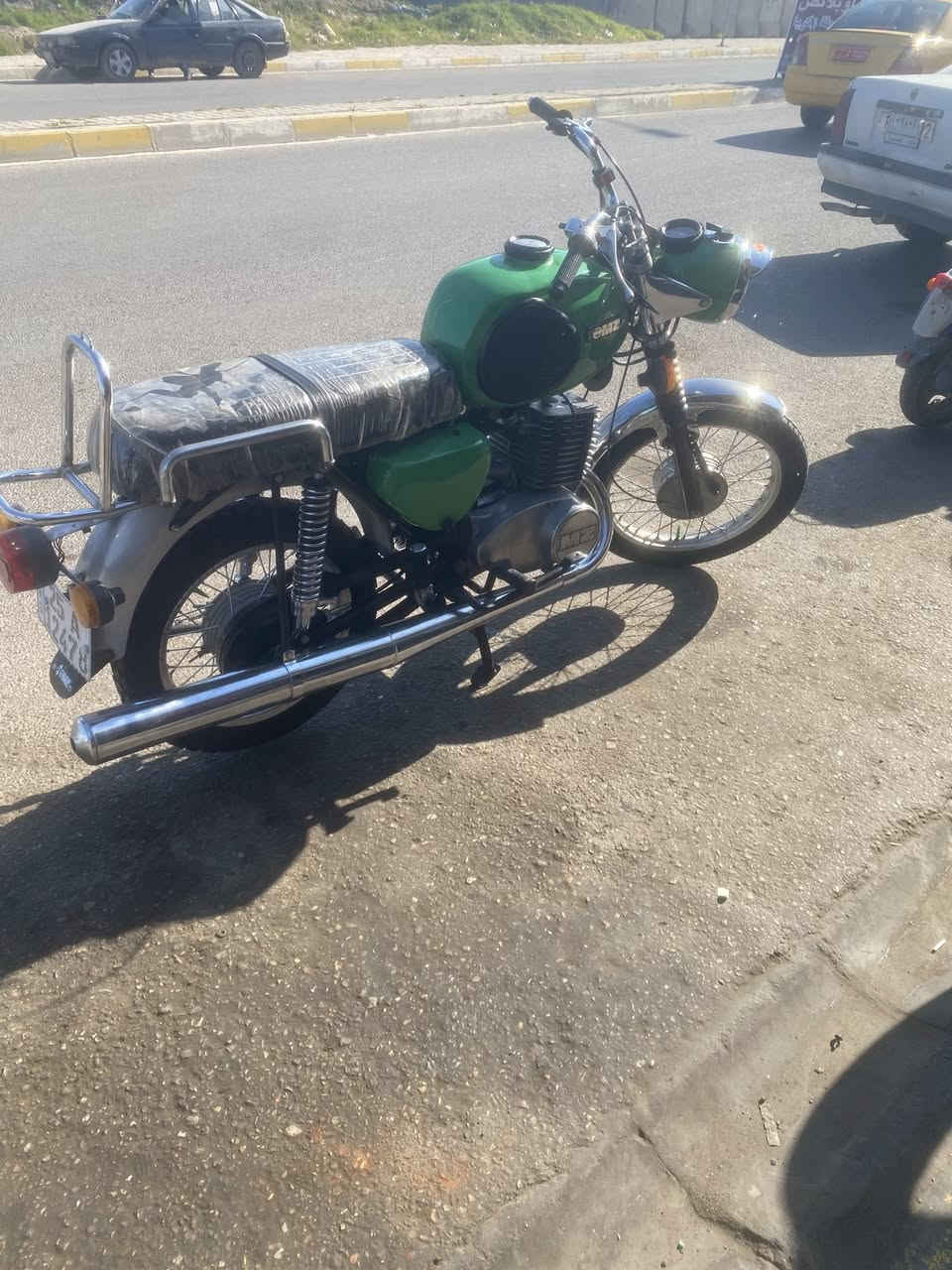 دراجه MZ موديل1981 للبيع مكفوله رقم انكليزي تحويل ثاني يوم رقم فقط اجاوب ***********

