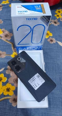 تكنو كومون 20 برو فايف جي اذكره 256 رام 8+8 مستخدم قليل ب175 078568537...