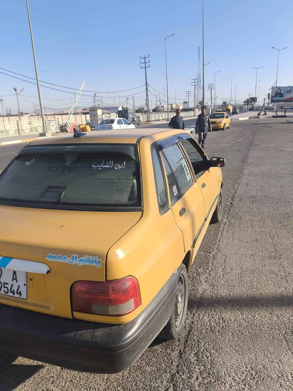 سلام عليكم للبيع سايبا مديل 12 رقم كربلاء انكليزي مصفره هيه وغرامات  محرك كير تبريد مكفولات سياره احله من صور مكفوله من الخياسات  السعر    28 وبيهه مجال لشراي مكاني كربلاء وهاذا رقمي ***********
