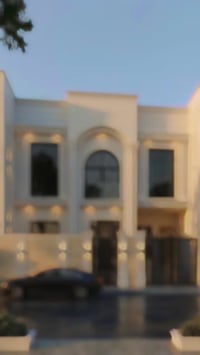 تصميم واجهة منزل طابق واحد بعرض10 متر التصميم: MUHANNAD 📞 07705446331