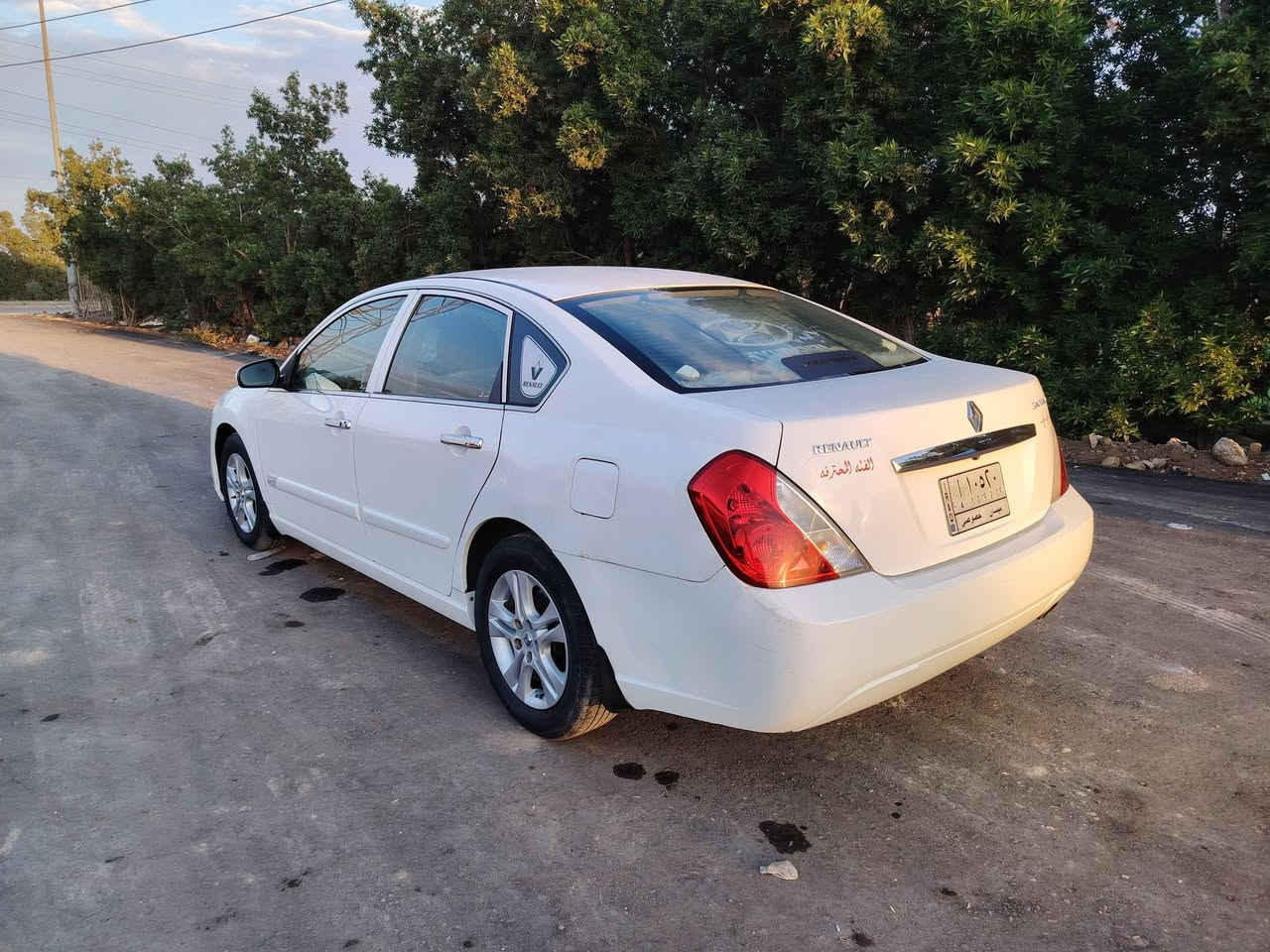 رينو سافران موديل 11مكفوله بيه بس بارد بلجاملغ الخلفي رقم ميسان مكانه ميسان سعر 108 للتواصل ***********
