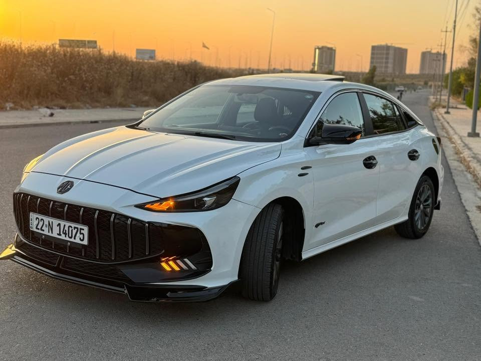 ئێم جی  MG GT 2025 Sport.كامل.كةمةليات
تەنها.19.هەزار رۆشتووە. سعر.122$🔥🔥
فول مواصفات.بەصمة.سلاید.برێك کارەبایی.
شاشەو كاميرا.ئاوێنە شەفت. کوشین جلد.بى.سبوخ.بى.تةزرة.
لايت زينۆن.شاشە بیلادی ئەکتیڤ.بی.مكان : أربيل.   
  ☎️. موبایل .***********
