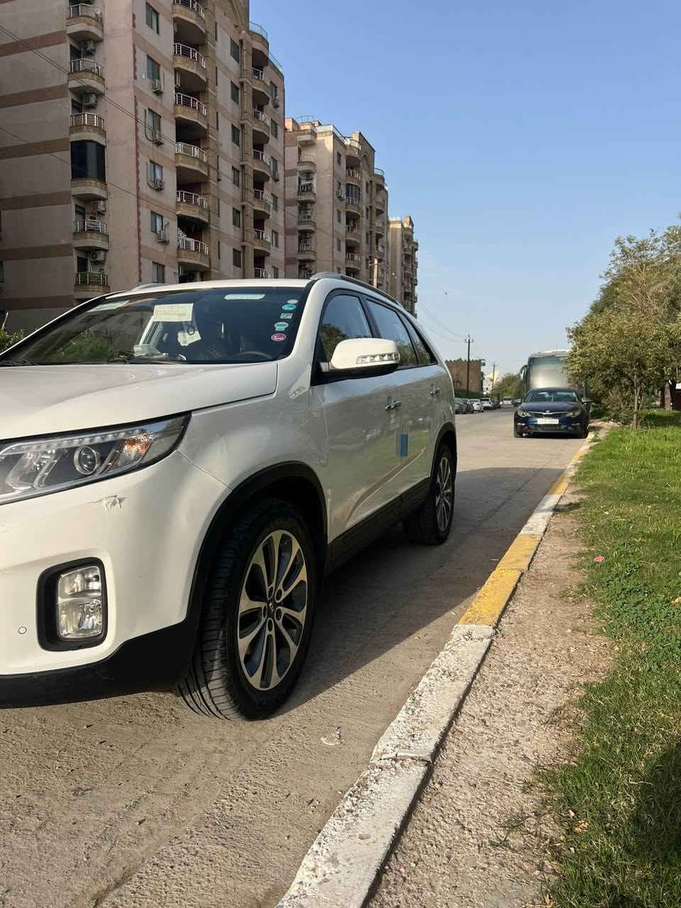 السلام عليكم كيا سورنتو 2015  خليجي رقم سلمانية بسمي سنوية وهزة جديدة صبغ فقط جرء من الدعامية الامامية سيارة جاهزة وبدون اي نقص السعر 165 ورقة وبيهة مجال اعتدر عن المراوس *********** بغداد, العراق
