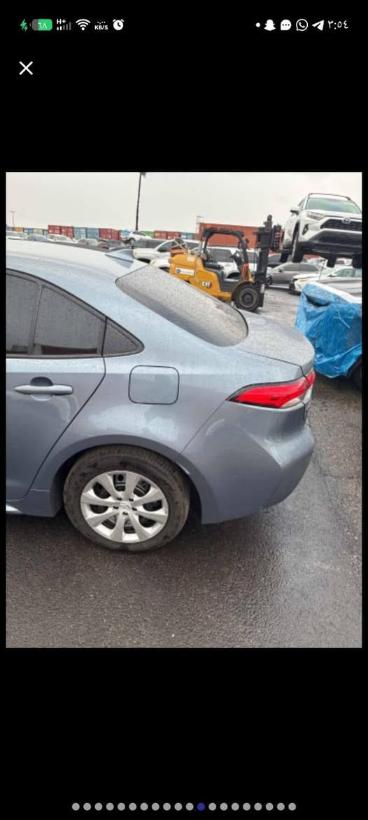 كورلا موديل 2025 حادث بسيط ماشية 2000كيلومتر للاتصال *********** بدون كمرك ورقم واصلة حالياً بلعقبة بغداد, العراق
