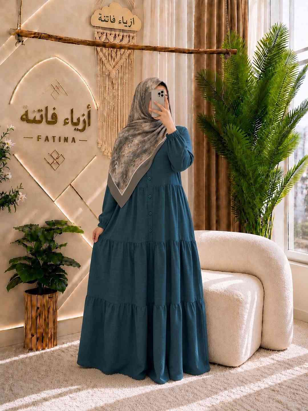 ازياء فاتنة
فستان ساده دبل كلوش 
موديلات فاتنة… ماتتفوت 
حصراً من ماركة فاتنة 
• مع الشال او الربطة هدية 🎁 
• طول الفستان 160 سم 
• ⁠فصاله يرهم ؏ ڪُـل اشكال الجسم
• تفصيله مريحة فصال فخم 
• تنطي مظهر انحف باللبس
• ⁠ ✨
قطعة تبقى وياج سنين وما تبطل موديلها 👌

متوفر حالياً بكمية محدودة
راسلينا خاص واحجزي بسرعة قبل النفاذ 💌

#ازياء_فاتنة⁩⁩
قالب راهي 
___________________________ 
🖊️ االــخـــــــاامــة :- 
“كتان ايطالي ” فاخر “ مستورد هو من الأقمشة التي تتميز بنسيجها الفخم ويمتاز بمقاومته للتجعد وسهولة غسلة.
• القماش بي  لمعة بسيطة
 ❥ ─── ❥ ─── ❥ ─── ❥ 

القياسات عادية وخاصة 

🌱القياس العادي):- 
تلبس وزن من 70 الى 90 كــــيـلـو ⚖️ 
يعني يلبس قياس . 42. 44. 46. 48

🌱القياس الخاص):- 
تلبس وزن من 90 الى 120 كــــيـلـو ⚖️ 
يعني يلبس قياس . 50. 52. 54. 58 
_______________________ 
ســــعـــر  الفستان بـــ 55 الفــــﮯ 
وية هدية 🎁 الشال او الربطة 
_______________________ 
للحجز والاستفسار المراسلة ؏ــلى الواتساب :- ***********
***********
