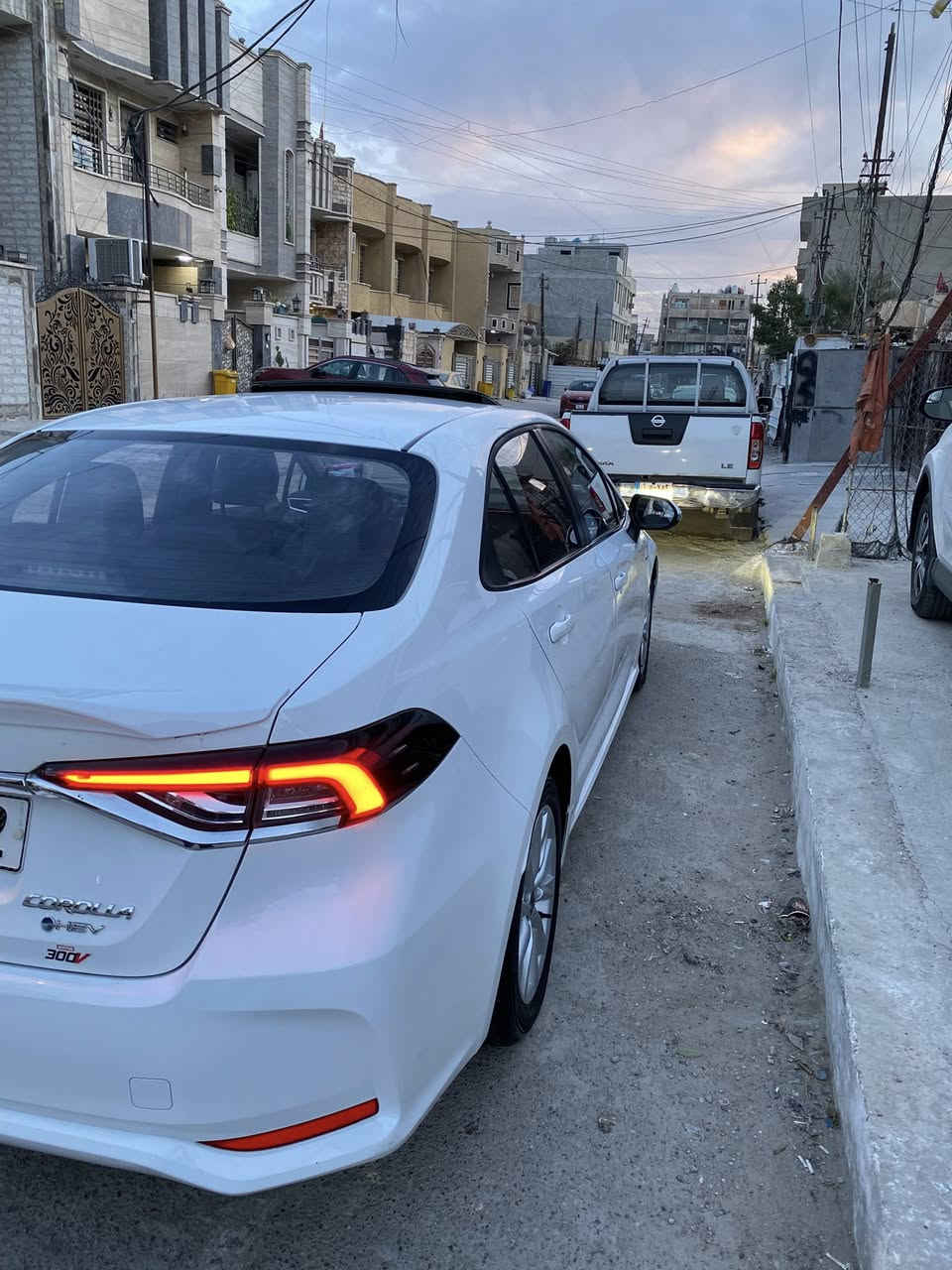 كورلا هايبرد 2024 
شكل خليجي
ماشيه 14 الف
مكفوله من ضربه وصبغ 
فول مواصفات ماعده كشن مو كهرباء ارضياته بعده جديده بالجيس مفاتحهن وارضيه مغلف جلد وشادله داش كام بلاديه مالته وسبايدر
سعره 152 وبيه مجال 
مكان بغداد الجديدة
***********
