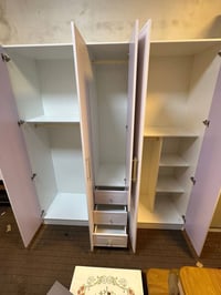 كنتور ٥ باب • ارتفاع ٢٢٠سم • لون أبيض