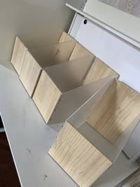 بوكس كتب • اكريليك وخشب • ٤ قطع