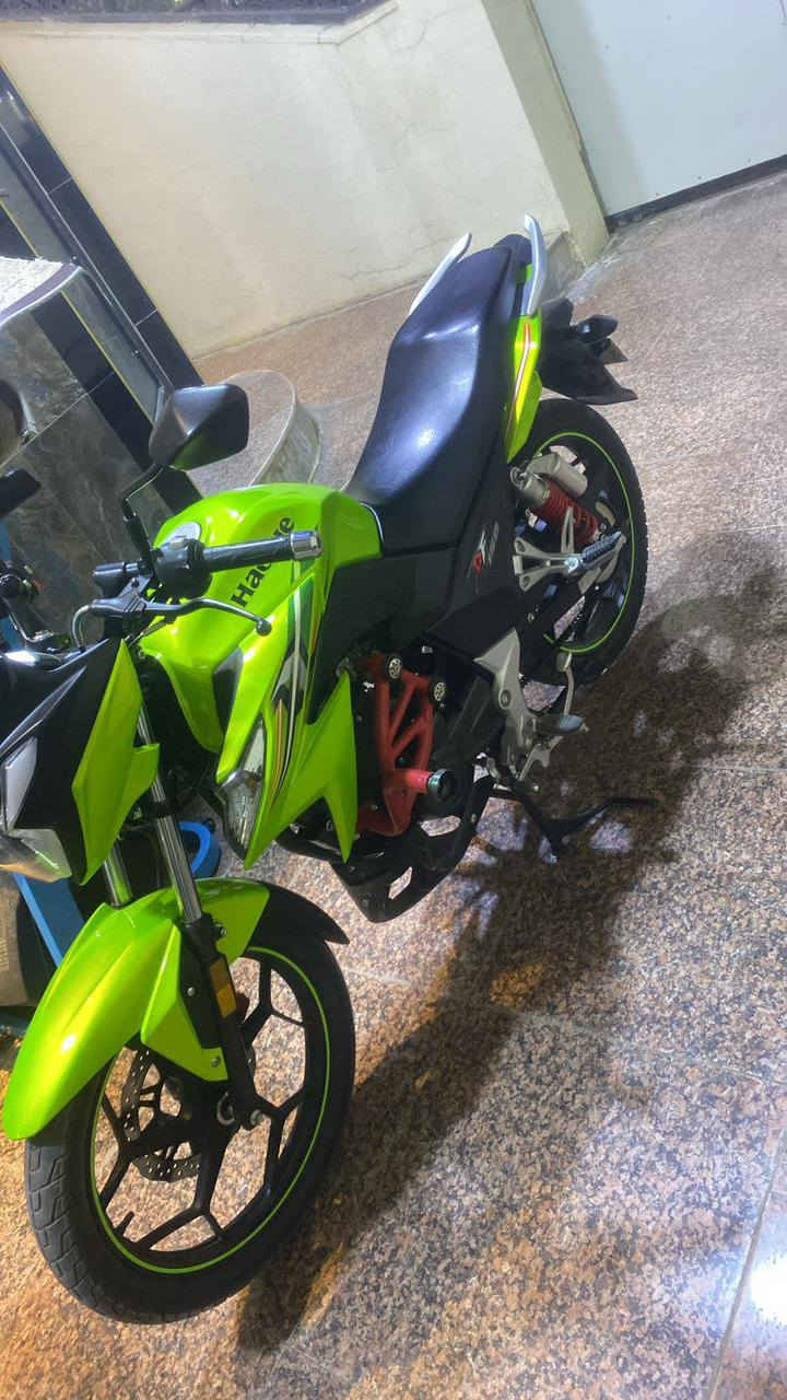 سلام عليكم. دراجه هاوجي DF  موديل 23 مسجل تحويل ثاني يوم ارقام اجنبي السعر 23 ورقه قفل تواصل *********** مكانه رمادي
